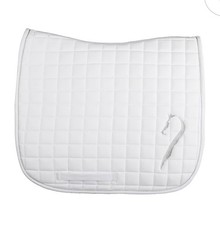 Antares New White  Dressage Saddle Pad