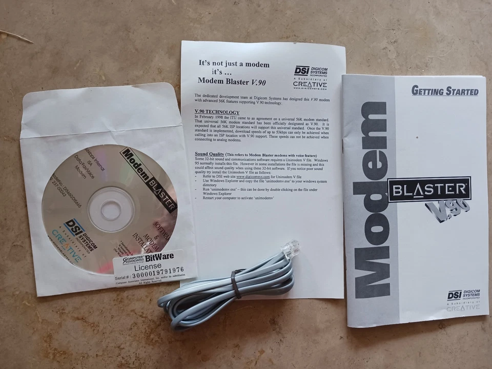 MODEM BLASTER 56 Kbps V.90 Internal - Image 4 of 4