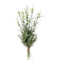 Kunstpflanze Salvien-Mix-Busch, 2Er Set, Weiß, HöHe Ca. 48 Cm