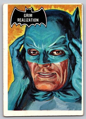1966 Topps Batman - #7 Grim Realization VG