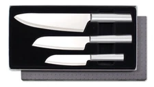 Rada Cooks Chef Knife Gift Set S57 /3 knives USA made kitchen cutlery L/R handed