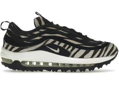 Nike Air Max 97 Golf NRG Zebra Black/Jade Aura/Sail Men's Shoes DH1313-001