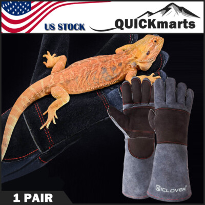 Animal Handling Gloves Anti-Bite Dog Cat Bird Snake Training