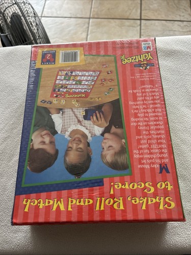 Disney Mickey Mouse for Kids Yahtzee Jr. Game by Milton Bradley 1998 NEW SEALED - Picture 2 of 4