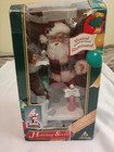 Holiday Creations Musical Santa At North Pole Worn Box Vintage Illuminated 1993 — photo 1