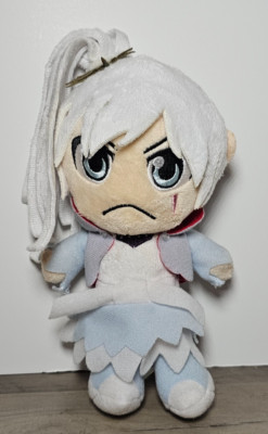 2014 RWBY Plushie Weisschnee Rare Weiss Plush Rooster teeth youtube merch