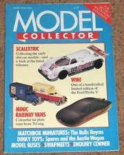 MODEL COLLECTOR Apr/May 1988 - A-Z of British Trucks,European Ford Cars 1960s on