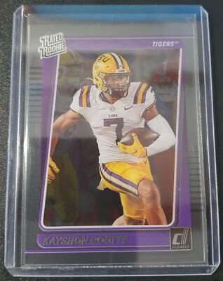 Kayshon Boutte - Chronicles Clearly Draft Picks 2023 - Patriots - Rated Rookie
