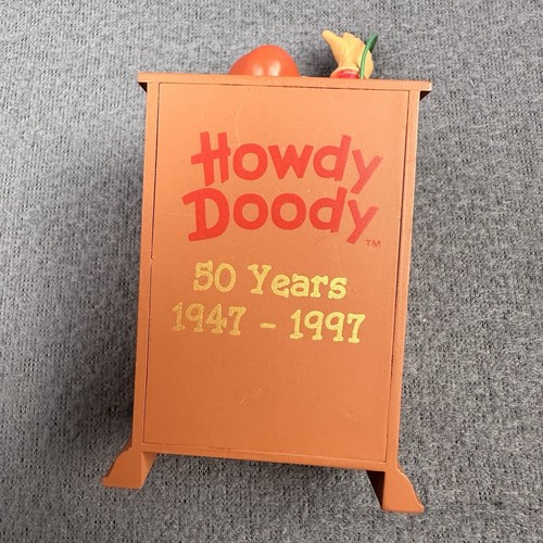 Hallmark Howdy Doody Lunch Box &TV Ornaments Keepsake Christmas 1997-1999 No Box - Picture 8 of 13