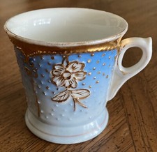 Taza infantil antigua alemana de porcelana litofana