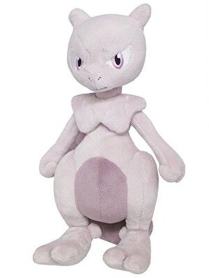 Mewtwo 10'' animal soft Stuffed Animal Plush doll figure toy