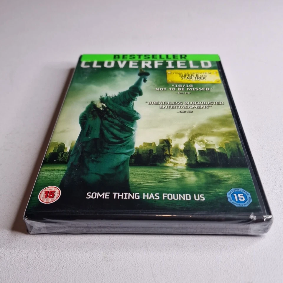 Cloverfield (DVD, 2015) Paramount Pictures PHE9435 Action Adventure New & Sealed - Image 2 of 4