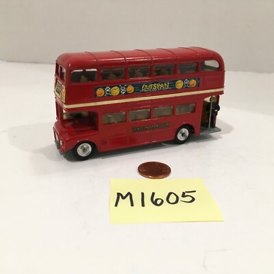 VINTAGE Corgi Toys London Transport Routemaster Double Decker Red