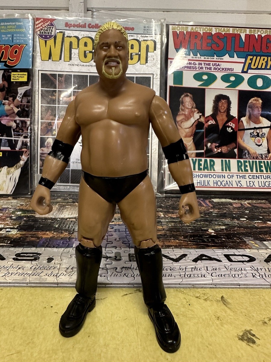 2000 WWE WWF Jakks Pacific Rikishi Wrestling Action Figure WCW AEW TNA ECW  Uso | eBay