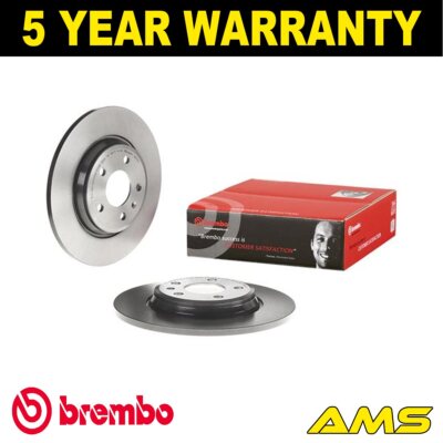 Fits Audi A4 2015- A5 2016- Q5 2016- + Other Models Brake Discs Rear Brembo