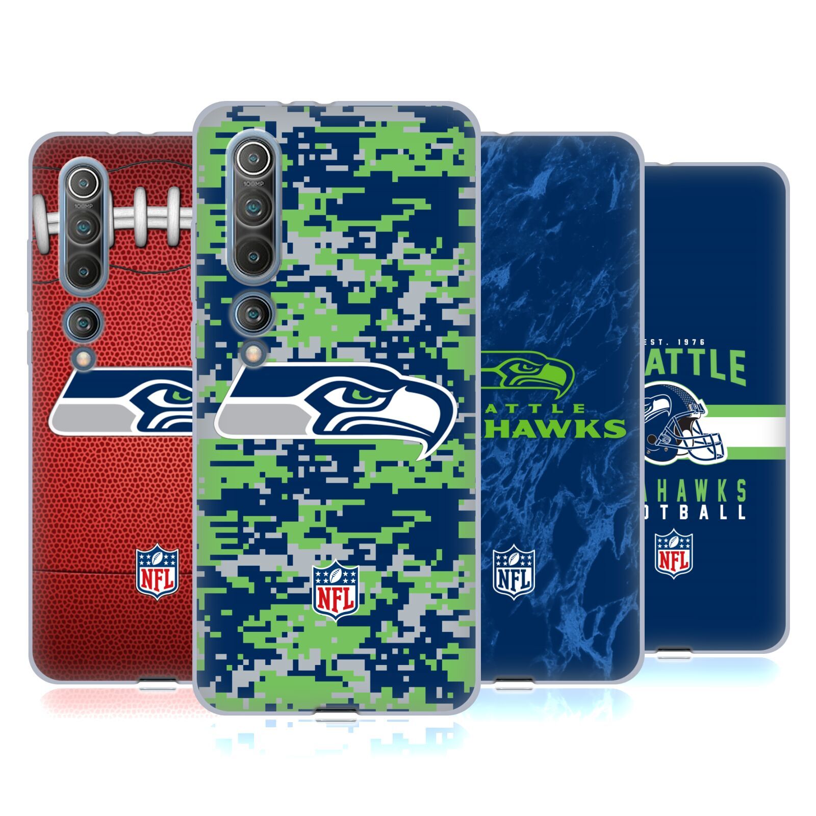 OFFICIAL NFL SEATTLE SEAHAWKS GRAPHICS SOFT GEL CASE FOR XIAOMI PHONES