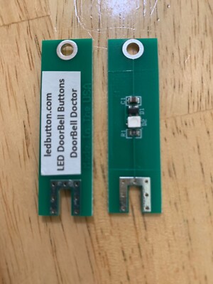 Replacement Doorbell Button Led Circuit Board Choice of Color Made in Indiana US