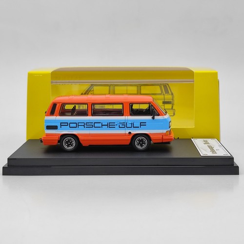New 1:64 Master Porsche B32 VW T3 Multivan Van Gulf Diecast Toys Car Models Gift - Picture 9 of 18