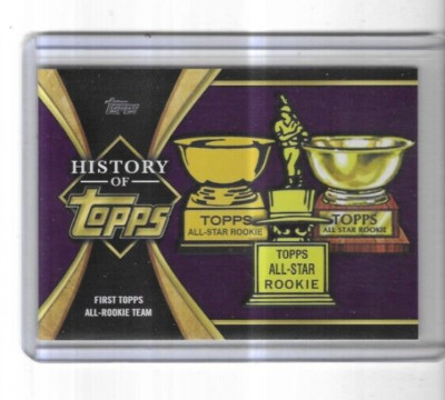 Topps History Box 2021 Topps History of Topps #HOT-4 First Topps All-Rookie Team | eBay