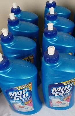 Mop & Glo Multisurface Floor Cleaner 32 Fl Oz Reckitt Benckiser new LOT OF 8