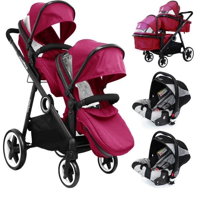 isafe double pram
