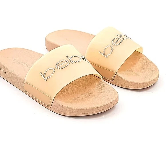 Новый Bebe со стразами голая горки Dahlia Y2K сандалии обувь размеры 7 8 9 10 - Изображение 4 из 4