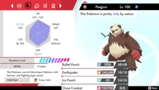 Pokemon Sword and Shield 6iv Shiny Pangoro - FAST DELIVERY!