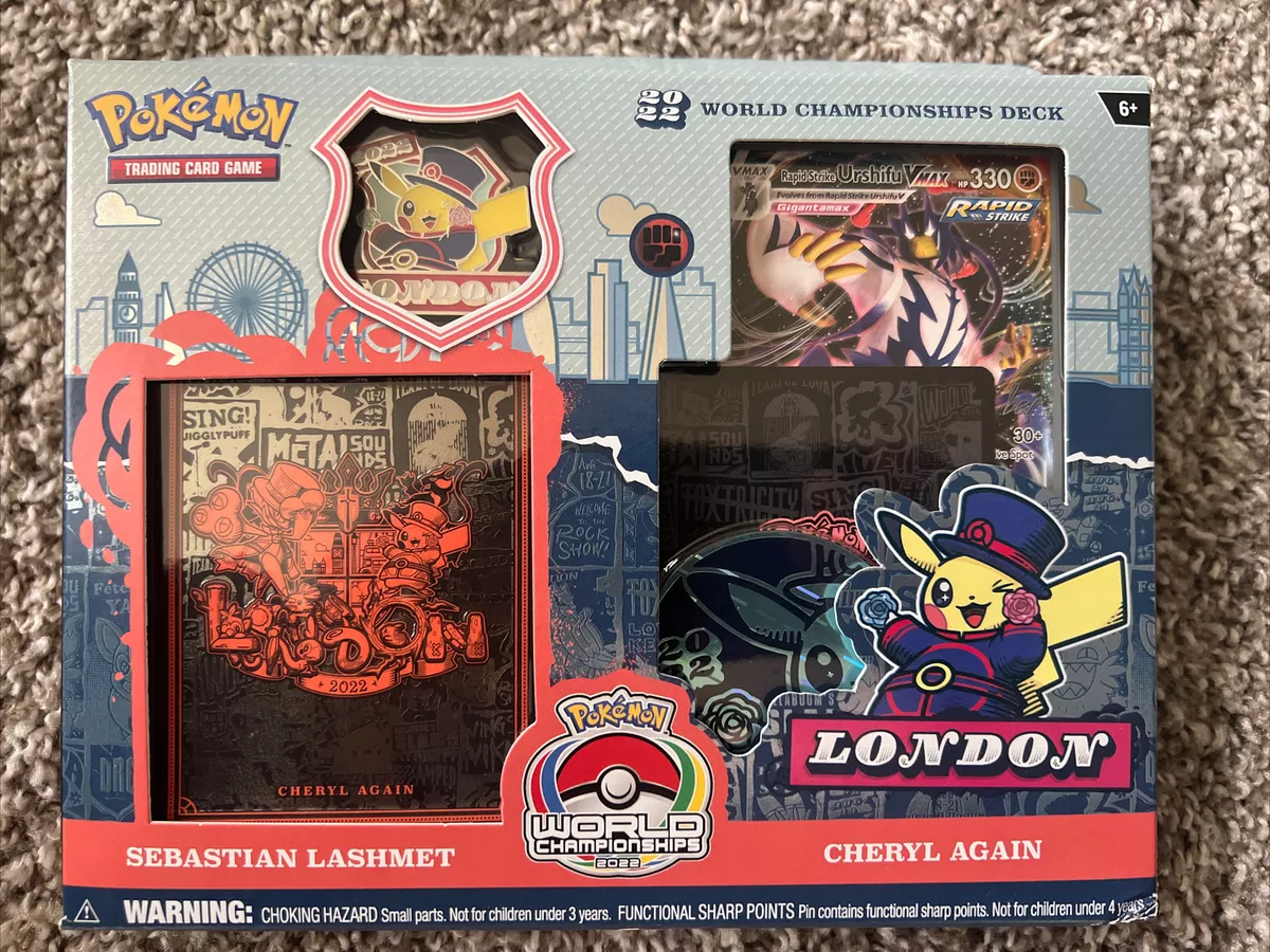 2022 Pokemon TCG World Championship Deck Box