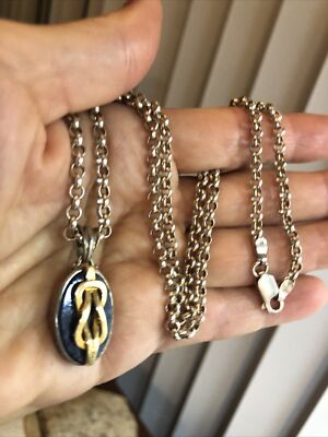 Ilias Lalaounis GREECE A21-925 Sterling Sadolite 18K gold Hercules