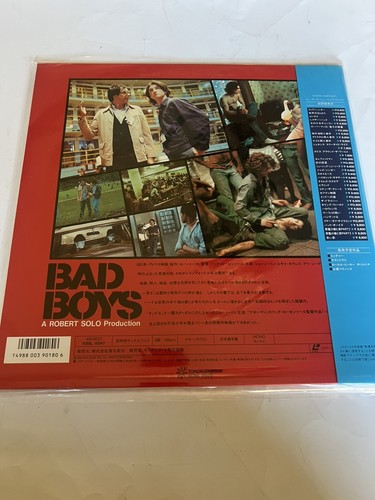 Bad Boys 1983 Laserdisc Japan Sean Penn K88L-5047 - Picture 2 of 3