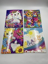 Lisa Frank Vintage PURRFECT PLAYTIME KITTENS Forest Pocket Folder Care Bears