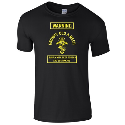 REME T-Shirt Royal Electrical and Mechanical Engineers, Grumpy A Mech