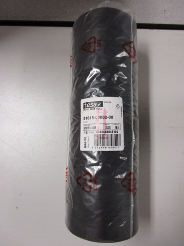 TESA PET FLEECE WIRE HARNESS TAPE - BLACK #51618-00002-00 - QTY. 16 ROLLS