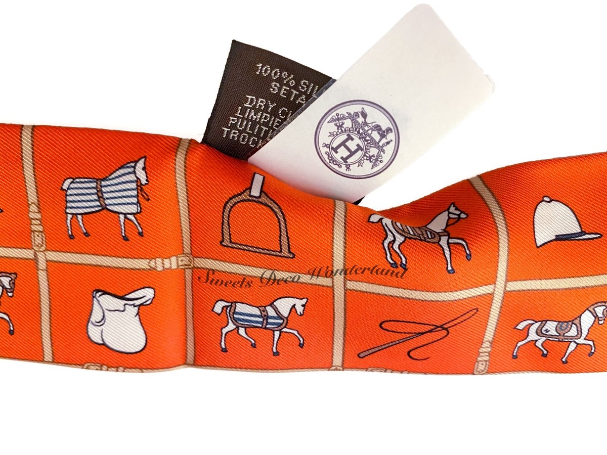 100% AUTHENTIC HERMES COUVERTURES ET TENUES DE JOUR TWILLY BRAND