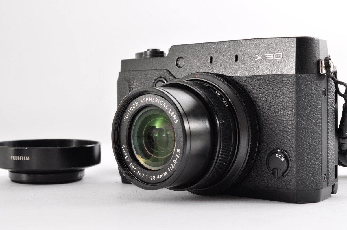 Fujifilm X30 Black 12.0MP Digital Camera [Near Mint] From