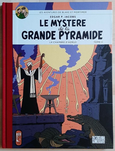 BLAKE ET MORTIMER L'AUSTIN BEIGE MYSTERE GRANDE PYRAM