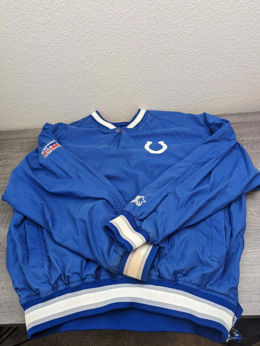Indianapolis Colts Vintage NFL Pro Line Starter Blue Lined Jacket