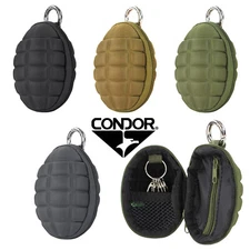 Condor 221043 Grenade Zipper Keychain Tactical Coin Money Wallet Pocket Pouch
