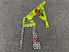 Data East Tales from the Crypt Pinball Machine Playfield Plastic -13 ORIGINAL