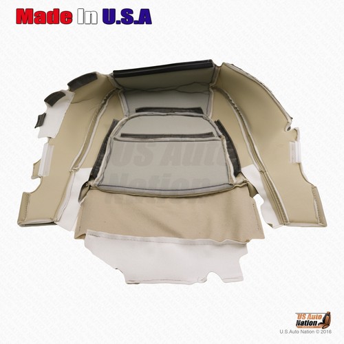 Fits 1991 to 2000 Lexus SC300 SC400 PASSENGER Bottom Leather Seat Cover In Tan - Picture 8 of 10
