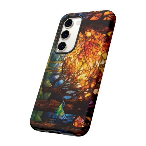 Forest Stained Glass HD Art Phone Tough Cases For iPhone, Samsung Galaxy. Google - Picture 80 of 112