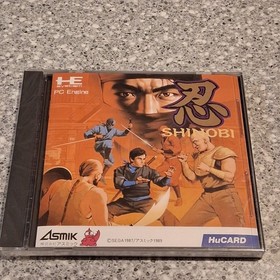 SHINOBI PC Engine TurboGrafx-16 HuCARD New Sealed WATA US Seller