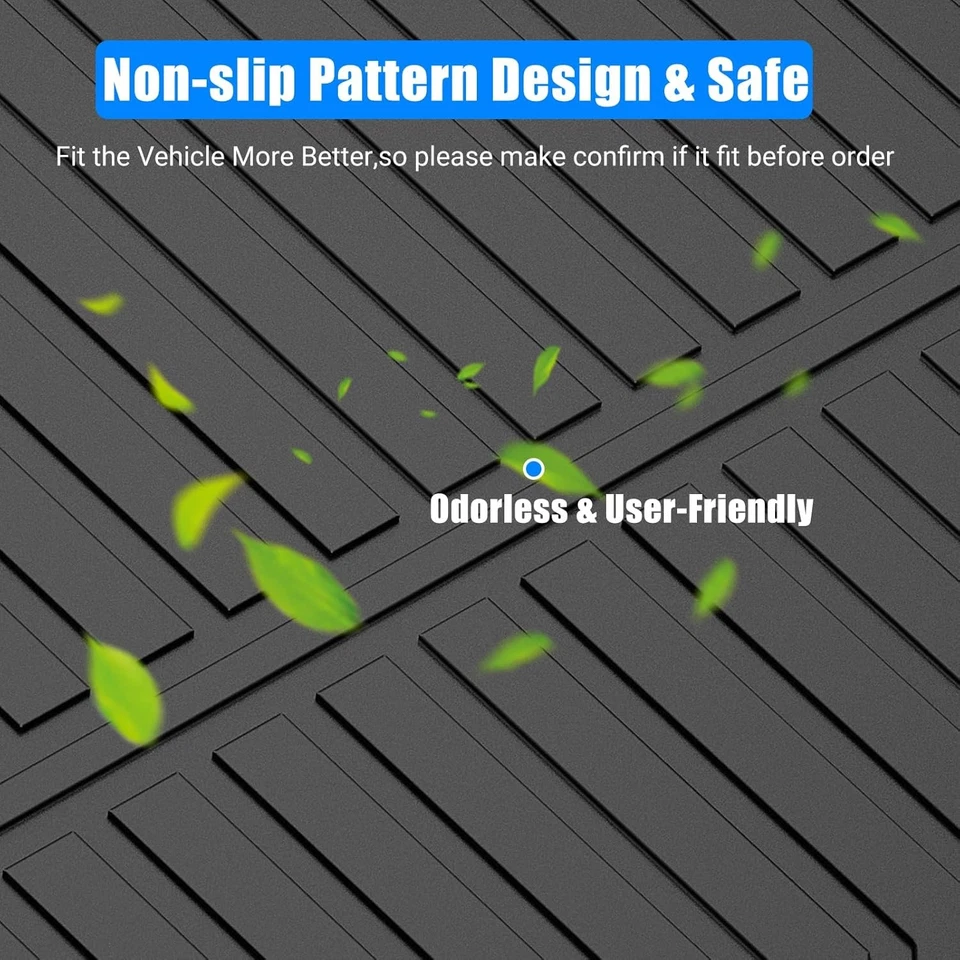 Rear Cargo Mat for 2016-23 Dodge Challenger | Waterproof TPE | All-Weather Liner - Image 3 of 4