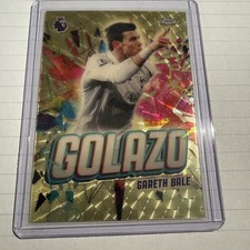 Marketplace image: Gareth Bale 2026 Premier League Topps Chrome 1/1  Superfractor Golazo