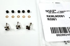 Oakley Cognitive OX8162 Eyeglasses Gunmetal Replacement Front Screws / Nuts Set