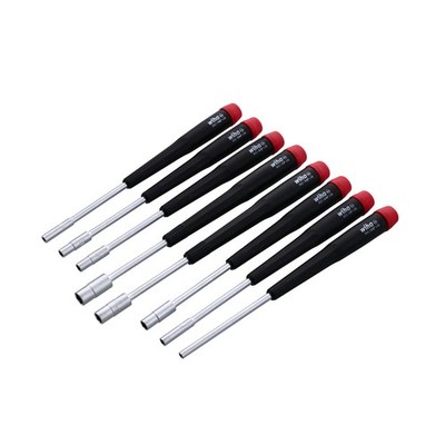 Drive Fasteners Faster - Wiha 8 Piece Precision Nut Driver Set