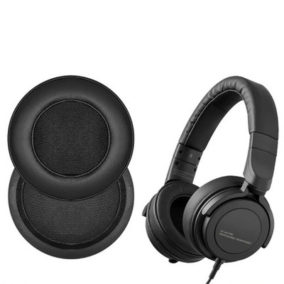 1 Paar ersatz Ohrpolster für Beyerdynamic DT 240 PRO headphones Schwarz 100 mm