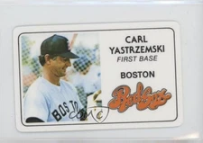 1981 Perma-Graphics/Topps Credit Cards Carl Yastrzemski #125-004 HOF