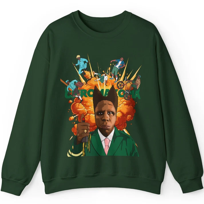 Tyler the Creator Forest Sweatshirt Chromakopia