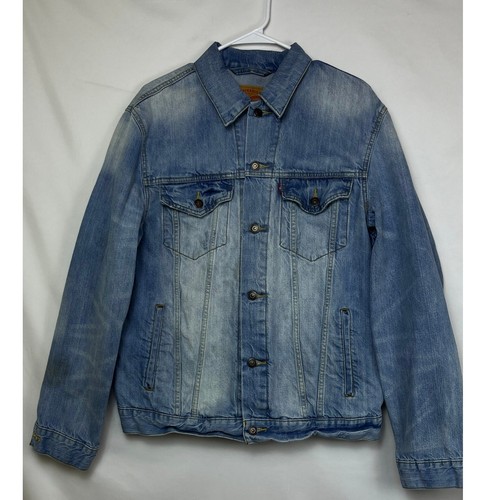 Levi's Men's Size XL Blue Light Wash Long Sleeve Denim Jacket S40116